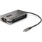 Startech.Com USB-C MULTIPORT ADAPTER WITH SINGLE MONITOR 4K 60HZ HDMI 2.0B HDR10 OR 1080P VGA DKT31CVHPD3 - alternate 1