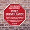 Signmission This Area Is Protected by Video Sur, 6 inch X 6 inch, Plastic Sign, 2PK OC-P-2PACK-6-330 - alternate 7