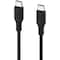 Belkin BOOST CHARGE Braided USB-C to USB-C Cable, 100 W Power Delivery, 6.6 ft, Black CAB014BT2MBK - alternate 11