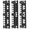 Tripp Lite Tripp Lite by Eaton SmartRack SRCABLEVRT3 Vertical Cable Manager - Cable Manager - Black - Steel SRCABLEVRT3 - alternate 1