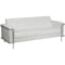 Flash Furniture Sofa, 33" x 31-1/2", Upholstery Color: White ZB-LESLEY-8090-SOFA-WH-GG - alternate 1