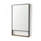 Homeroots 40" Black Metal Accent Mirror 607274 - alternate 4