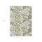Homeroots 5' X 8' Ivory Wheat And Olive Green Botanical Leaves Washable Indoor Outdoor Area Rug 618407 - alternate 6