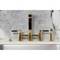 Kingston Brass Bridge Kitchen Faucet with Brass Sprayer, Polished Brass KS8252DKLBS - alternate 6