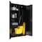 Hirsh Janitorial Cabinet, 18" D x 36" W x 72" H, Black 24033 - alternate 6