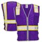Dome75 Hi-Vis Safety Vest 4X/5X Class Non-ANSI/Enhanced Visibility , Zipper 6 Pockets, 2 Mic Tab DV2183 - alternate 5