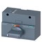 Siemens front mounted rotary operator standard IEC IP30/40 accessory for: 3VA12 3VA9257-0EK11 - alternate 1