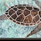 Homeroots Sea Turtles Collage 1 Black Framed Print Wall Art 407868 - alternate 4