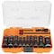 Klein Tools KNECT Flip-20 Impact Socket Set, SAE and Metric, 13-Piece 65239 - alternate 1
