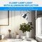 Simple Deluxe Clamp Light with 8.5 Inch Adjustable Aluminum Reflector, Suit for E26 Socket Max 150 Watt Lamp No HIWKLTCLAMPLIGHTMV2 - alternate 4