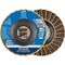 Pferd 4-1/2'' POLIVLIES AO Non-Woven Flap Disc - 7/8'' X-LOCK - Coarse Grade 43303 - alternate 1