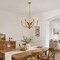 Vaxcel Fern Ridge 5-Light Traditional Chandelier, Heritage Gold, Candle Style, 24-In. Wide H0324 - alternate 6