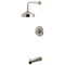 Kingston Brass Single-Handle Pressure Balanced Tub and Shower Faucet, Brushed Nickel KB6338BX - alternate 1