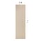 World Rug Gallery Diamond Weave Reversible Jute-Look Indoor/Outdoor Rug 2 ft x 7 ft Natural WR188NATURAL2X7 - alternate 5