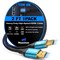Maximm 2ft 8K 60Hz 48Gbps HDMI 2.1 Braided Cable, Blue KIT-8K-HDMI-2FT-BL1PK - alternate 1