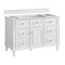 James Martin Vanities Vanity, without top, Bright White, 47.88 in W x 23.5 in D,  424-V48-M-BW - alternate 1