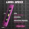 The Original Pink Box 9-in Torpedo Level with Magnetic Strip, Top Read Window, Measures Plumb, Level and 45 Degrees, Pink PB9LVL - alternate 6