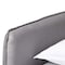Baxton Studio Finch Modern Light Grey Velvet Fabric Twin Size Daybed with Trundle 250-13776-ZORO - alternate 8