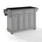 Crosley Alexandria Granite Top Full Size Kitchen Island/Cart KF30204AGY - alternate 1