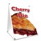 Signmission Cherry Pie, 36 Inch x 24 Inch A-frame Yard Sign, Plastic Sign SBC-2436-Cherry Pie - alternate 1