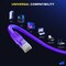 Maximm 6ft Cat6 10Gbps 550MHz UTP Ethernet Cable, 100PK, Purple, 100PK CAT6CCA-6PU-100PK - alternate 5