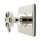 Kingston Brass Single-Handle Six-Way Diverter Valve with Square Trim Kit, Polished Nickel KS4046RX - alternate 1