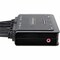 Startech.Com 2-PORT DUAL-MONITOR HDMI CABLE KVM SWITCH, 4K 60HZ, COMPACT KVM WITH 5FT/1.5M INTEGRATED HOST C2-DH46-UA2-CBL-KVM - alternate 6