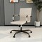 Leisuremod Harris Faux Leather Office Chair - Mid-Back Ergonomic Swivel Desk Chair, Iron Base HOBL19TL - alternate 7