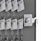 Mail Boss Key Boss Locking Key Cabinet, Granite, 16-Gauge Steel, 50-Key 805962 - alternate 7