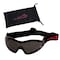 Bison Life Safety Goggles, Black Lens, Anti-Fog & Anti-Scratch, Elastic Strap, Mirage Series SH-MRSG-BKLBKS-MS19 - alternate 1
