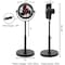 Simple Deluxe Industrial Retro Pedestal Fan, 360 Deg Rotatable Stand Fan, 3 Speed Adjustable, Adjustable Height P HIFANSTANDRETRO8B - alternate 6