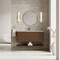 James Martin Vanities Allamari 48" Single Vanity, Sable w/ 3 CM Victorian Silver Silestone Top D640-V48-SBL-WVSL - alternate 6