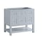 James Martin Vanities Breckenridge 36" Single Vanity, Serenity Blue, w/ 3 CM Phantome Eclos Top 330-V36-SRB-3PHT - alternate 7