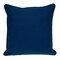 Homeroots 20" X 20" Blue Geometric Cotton Zippered Pillow 529279 - alternate 4