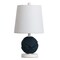 Jonathan Y Monkey Fist 18 in. Coastal Farmhouse Rope Ball LED Table Lamp, Navy Blue/White JYL6500B - alternate 6