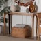 Baxton Studio Lluvia Marble Console Table 270-14720-ZORO - alternate 6