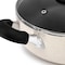 Oster Clairborne 3.6 Quart Nonstick Aluminum Caldero with Lid in Linen 142247.02 - alternate 3