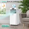 Edendirect 6000 BTU (DOE) Portable Air Conditioner Cools 350 Sq. Ft. with Dehumidifier with Remote in White ZR-OL-A010L-06CD - alternate 4