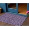 Homeroots 3' X 5' Purple Eggplant And Ivory Floral Washable Indoor Outdoor Area Rug 581918 - alternate 1