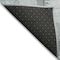 Homeroots 8' X 10' Teal Blue Silver And Gray Abstract Washable Indoor Outdoor Area Rug 582689 - alternate 6