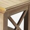 Homeroots 30" Brown Wood Two Tier Bookcase 389556 - alternate 5