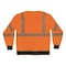 Ergodyne Hi-Vis Sweatshirt, 4XL, Orange 23078 - alternate 4