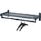Quartet Wall-Mount Garment Rod, 36 in W, Black 20403 - alternate 1