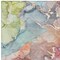 Homeroots 3' X 5' Blue Abstract Washable Non Skid Indoor Outdoor Area Rug 559171 - alternate 3