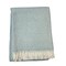 Homeroots Soft Sky Blue Links Pattern Throw Blanket 475701 - alternate 1