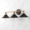 Jonathan Y July 26.5" 3-Light Industrial Farmhouse Metal Vanity Light, Oil Rubbed Bronze/Brass Gold JYL7428C - alternate 6