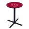 Holland Bar Stool Co 36" Blk Wrinkle Oklahoma Pub Table, 36" dia. Top L211B3636Oklhma - alternate 1