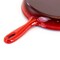 Megachef Round 10.25 Inch Enameled Cast Iron Skillet in Red MG-FR26AR - alternate 7