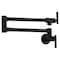 Anzzi Braccia 24" Wall Mounted Pot Filler in Matte Black KF-AZ258BKM - alternate 10