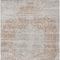Homeroots 9' X 12' Copper And Beige Floral Washable Indoor Outdoor Area Rug 605083 - alternate 8